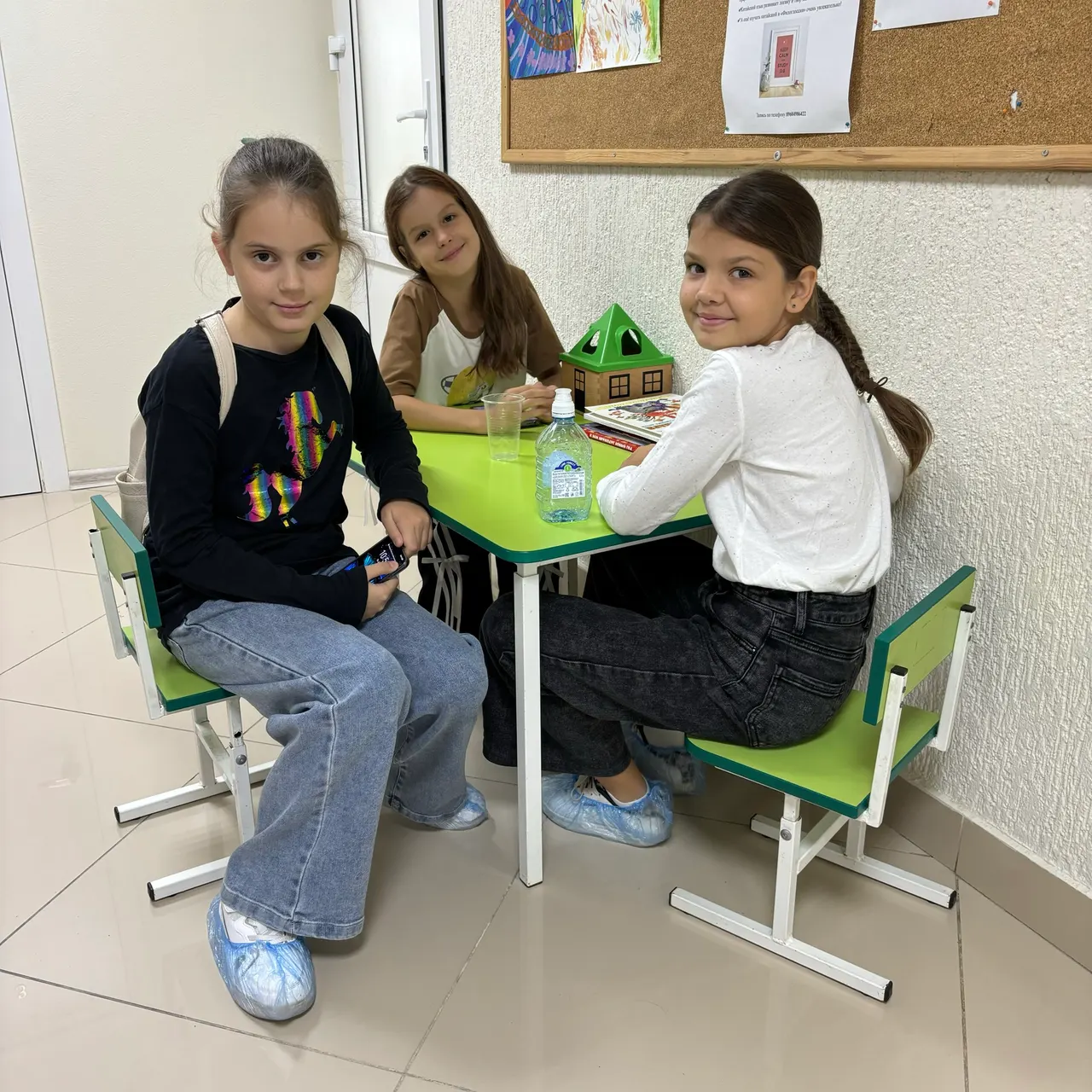 На перемене